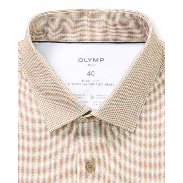 Olymp Luxor 24/7 modern fit dress shirt 108028-001-43 large