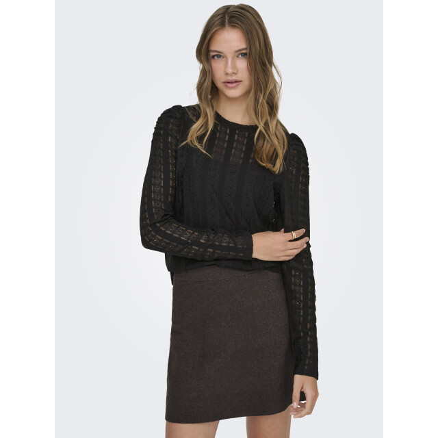 Only onlmelanie l/s o-neck top jrs 15365094 - 06615.991.0100 large