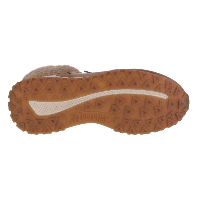 Rieker Dames evolution ecologisch leren schoenen UTPP6854_brownbeige large