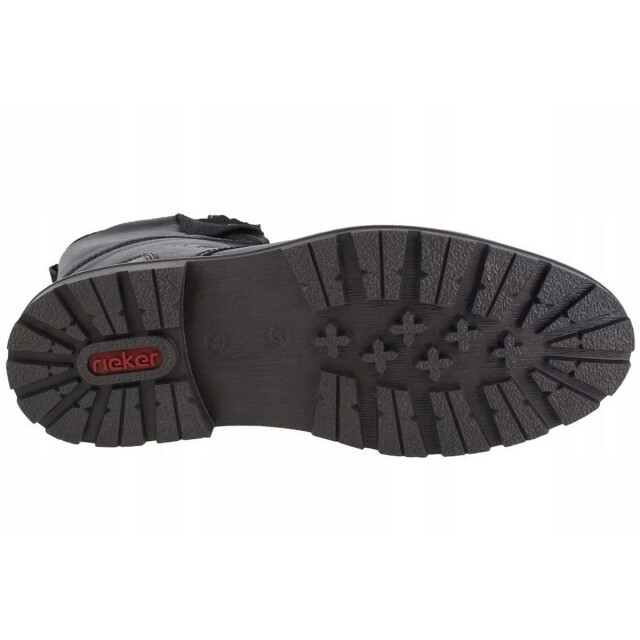 Rieker Heren ecologisch leren enkellaarsjes UTPP6925_black large