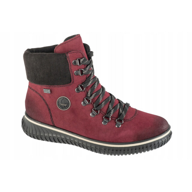 Rieker Dames mid cut trainers UTPP6907_red large