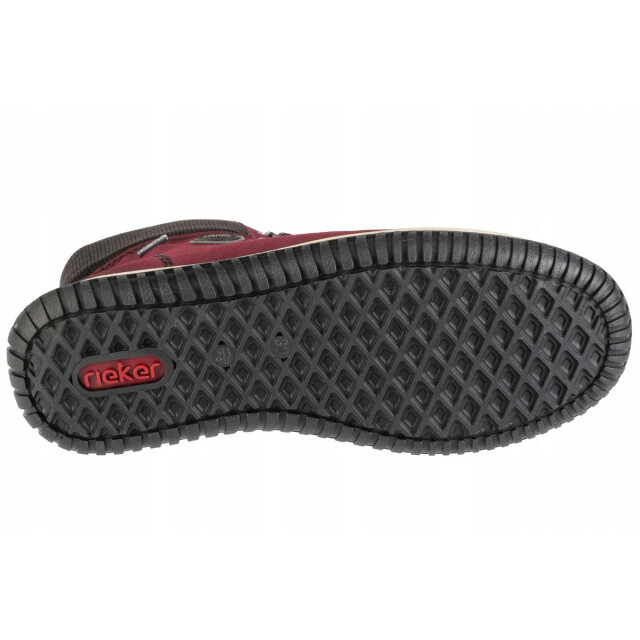 Rieker Dames mid cut trainers UTPP6907_red large