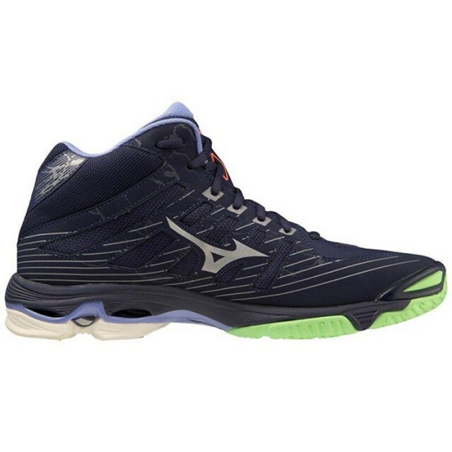 Mizuno Heren wave voltage mid cut volleybalschoenen UTPP6947_navyblue large