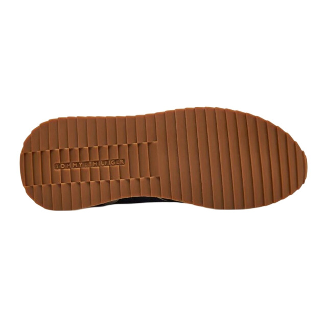 Tommy Hilfiger Heren evo colorama leren hardlooptrainers UTPP6290_navyblue large