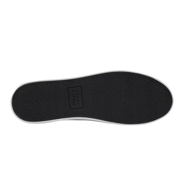 Tommy Hilfiger Heren hi vulc stripe mesh lage sportschoenen UTPP6234_black large