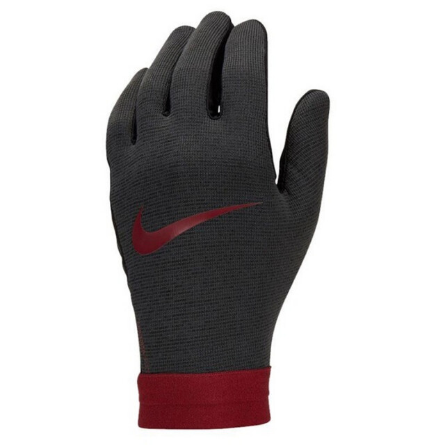Liverpool FC Volwassen uniseks therma-fit nike winterhandschoenen UTPP3685_blackdarksmokegreyteamred large