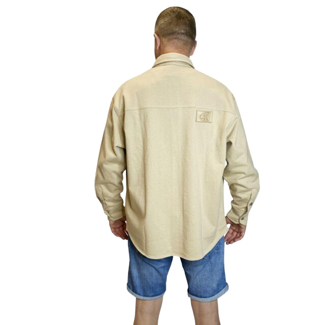 Calvin Klein Heren normaal overhemd UTPP2737_beige large