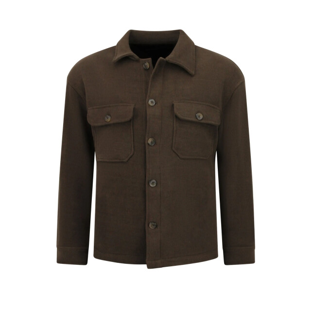 Enos Tussenjas flannel overshirt met zakken GI-520 large