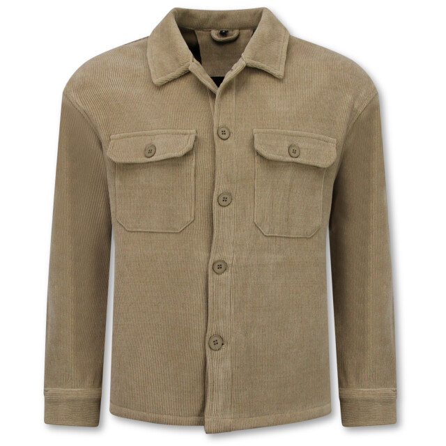 Enos Flannel overshirt met zakken tussenjas GI-520 large