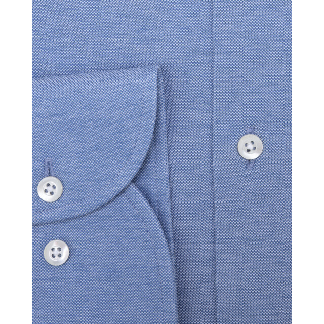 Dutch Dandies Knitted slim fit overhemd met lange mouwen 071718-006-39 large