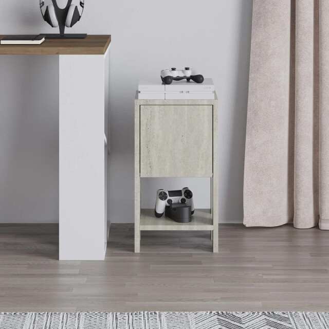 CaliCosy Nachtkastje 1 klapdeur h55 cm ema 3391883 large