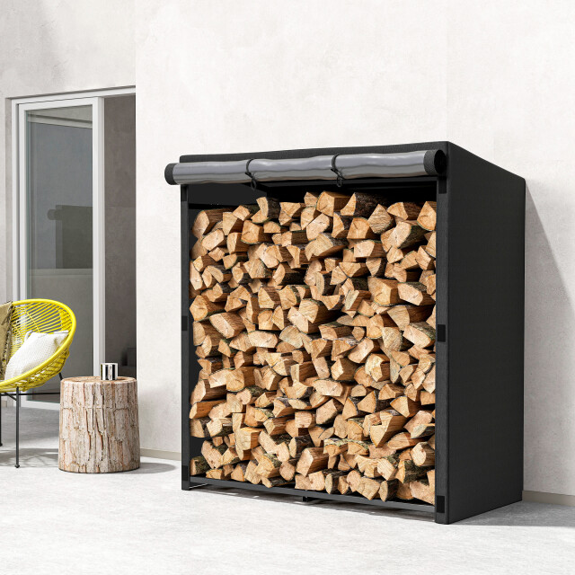 4goodz Haardhoutrek met waterdichte afdekhoes - 3389878 large