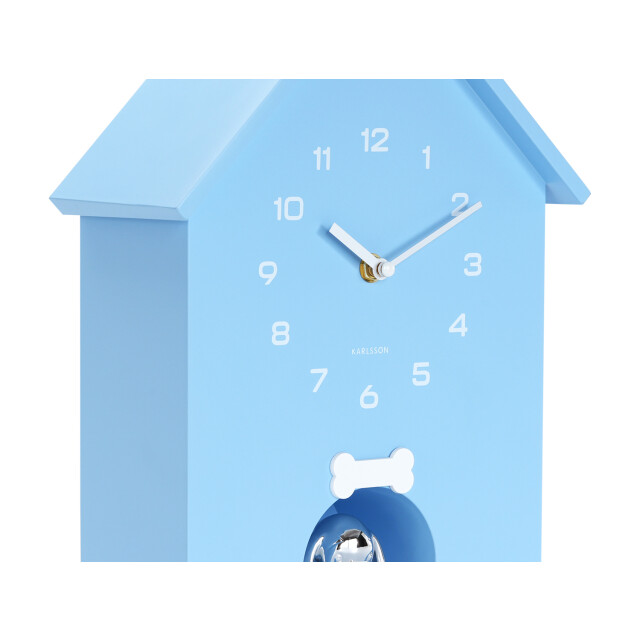 Karlsson wandklok dog house zacht 3259809 large