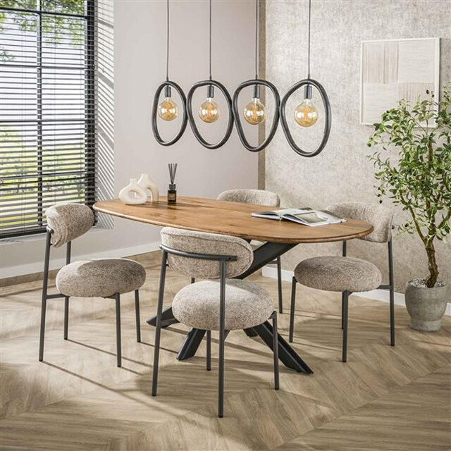 Hoyz hanglamp pebble 4 lichts artic 3222876 large