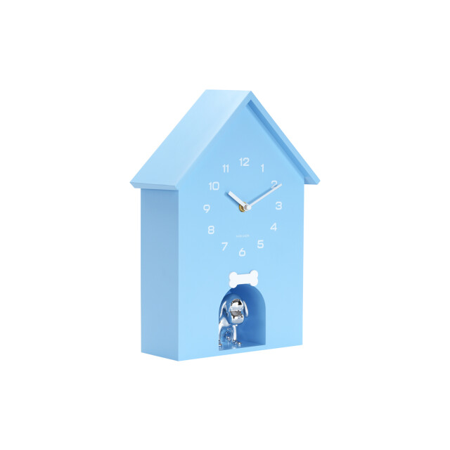 Karlsson wandklok dog house zacht 3259809 large