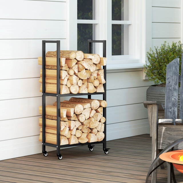 4goodz Haardhoutrek voor binnen 60x30x119cm - 3389885 large