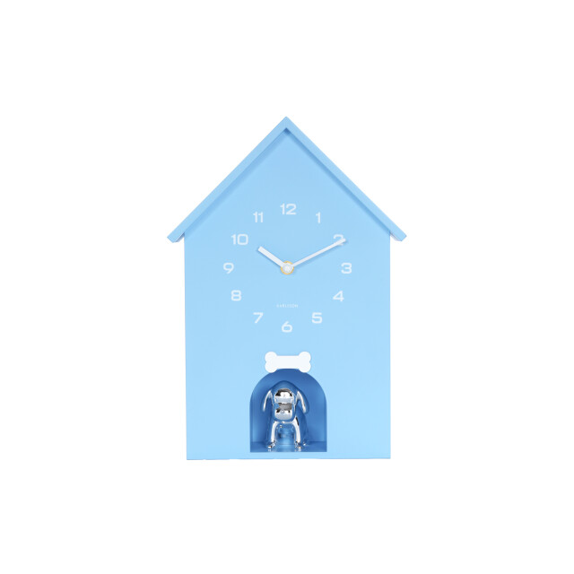 Karlsson wandklok dog house zacht 3259809 large