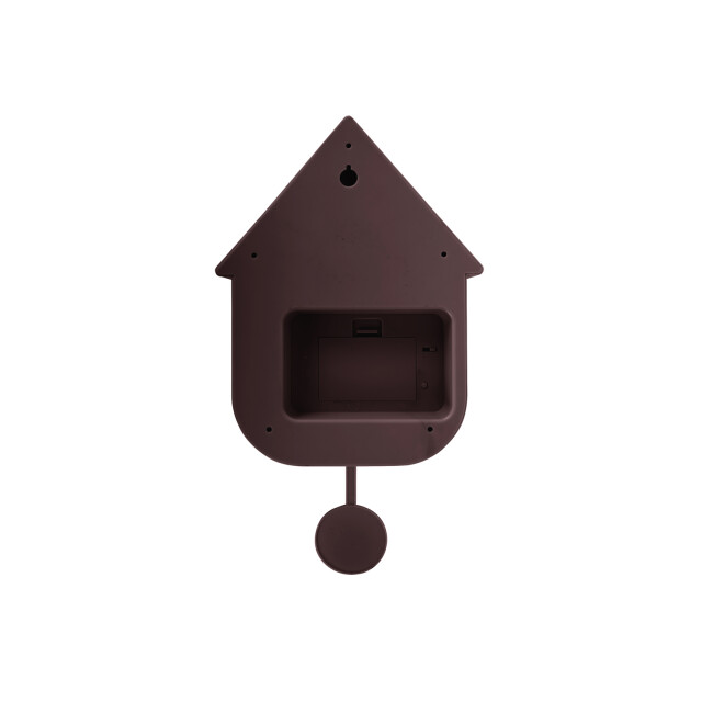 Karlsson wandklok modern cuckoo oro earth brown 3259501 large