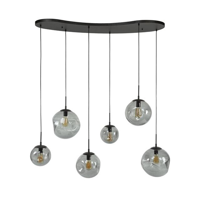 Hoyz hanglamp stellar black 6-lichts artic 3222880 large