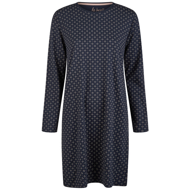 By Louise Essential dames nachthemd lange mouw aop BL-996-1 large