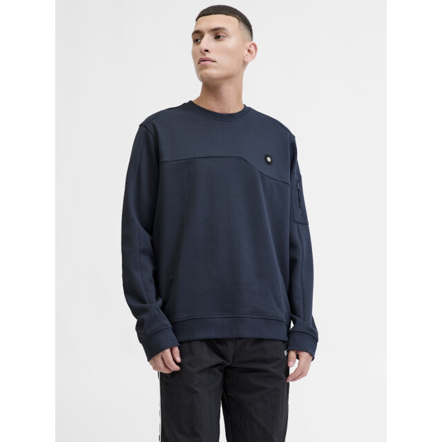 Jack & Jones Jcojoe sweat crew neck smu navy 5209.37.0006 large