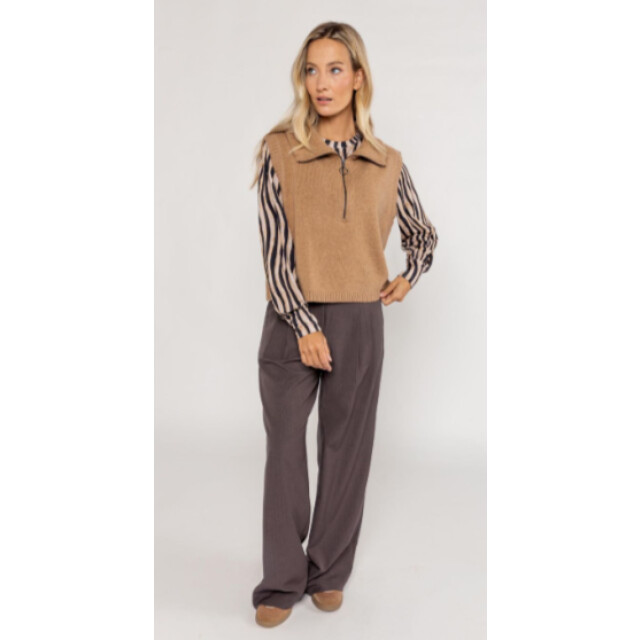 Poools Top 533234 brown-camel 533234-P3400 large