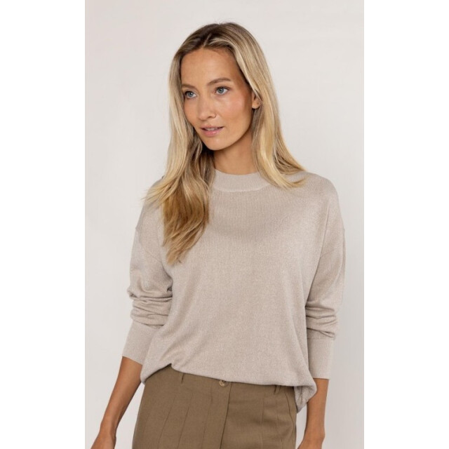 Poools Shiny pullover 533184-pebble 533184-P023 large