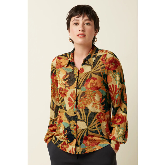 King Louie Maisie blouse dazz 10161 black 10161 large