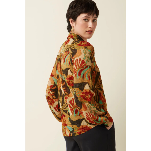 King Louie Maisie blouse dazz 10161 black 10161 large