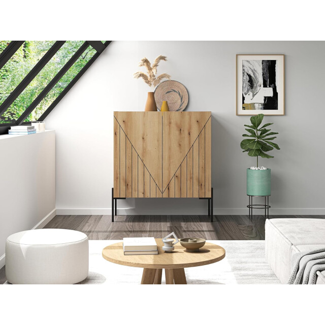 Furnilux Lowboard neo in evoke 91x80x40cm 3393222 large