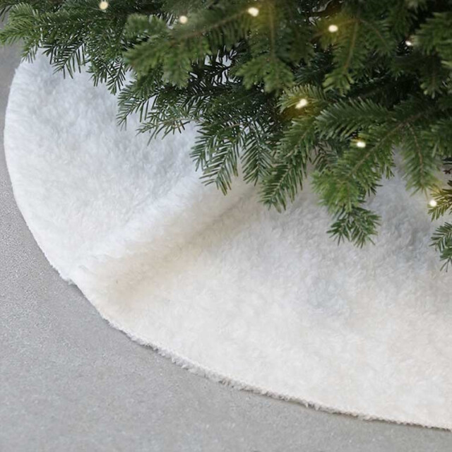 Unique Living kerstboomrok white xmas 110x110cm - 3393459 large