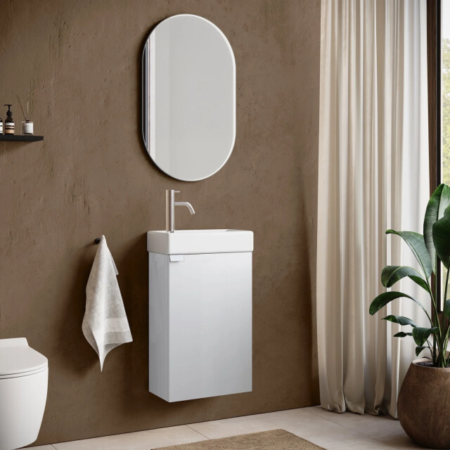 Badplaats Toiletmeubel apollo 40 x 22 cm hoogglans fonteinmeubel met 3249901 large