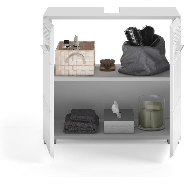 Furnilux 3-delige badmeubelset: onderkast, hoge kast, spiegelkast linus 3393225 large