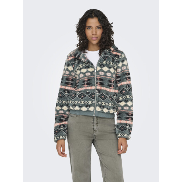 Only Onlanna contact aop hood jacket otw 15358672 large