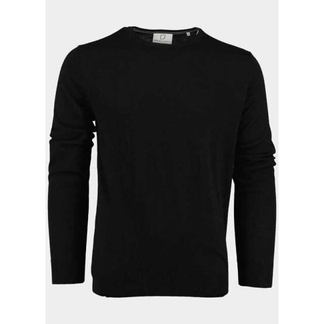 Born with Appetite Pullover rick r-neck pullover merino 00005ri12/9001 black 196402 large