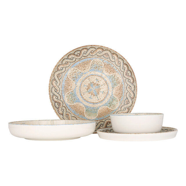 Rinart Serviesset (medium) celest 24 delig 6 personen porselein 3394634 large