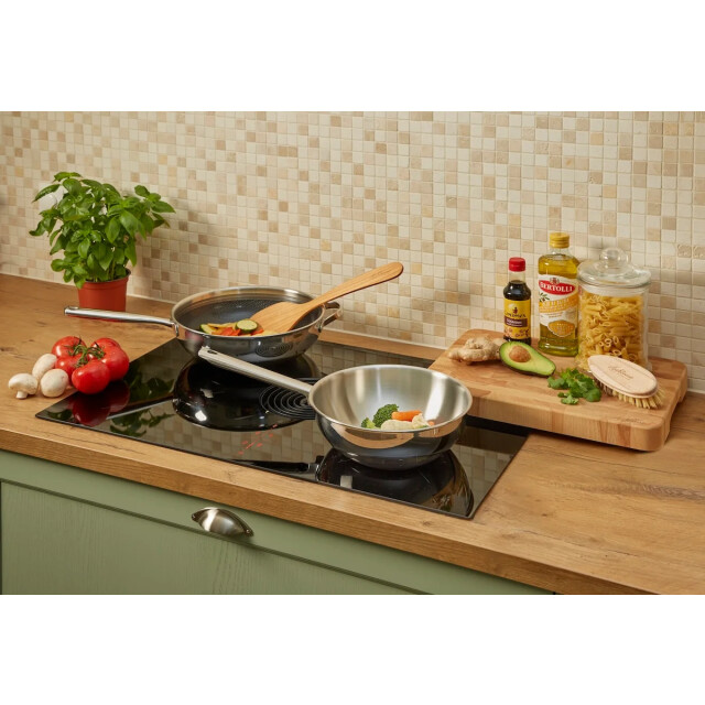 Habonne Hybrid rvs triply wokpan pfas vrij 28cm 4270 large