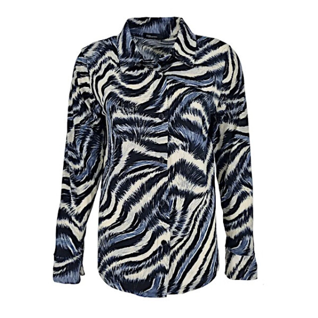 FOS Amsterdam Blouse olivia zebra big grijs Olivia Zebra big - Grijs large