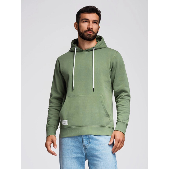 Ombre herenhoodie kaki sweatshirt B1674 large