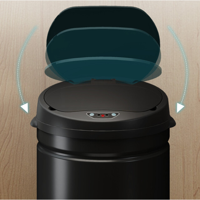 4goodz Sensorprullenbak rond 30 liter 32x31x51cm - 3399501 large