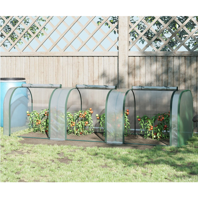 4goodz Kweekkas met raam 295x100x80 cm foliekas 3399498 large