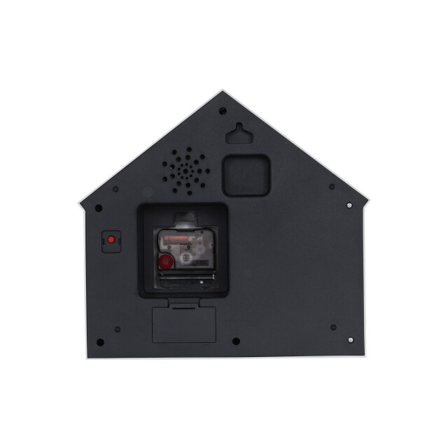 Karlsson wandklok siting cat bordeaux- Ø24,9cm 3259479 large