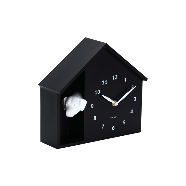 Karlsson wandklok peeking doggy - Ø24,9cm 3259470 large
