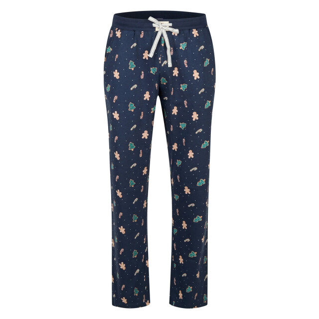 Happy Shorts Heren kerst pyjamabroek lang 2-pack gingerbreadmen/geruit HS-1207-HSM-25-2+5 large