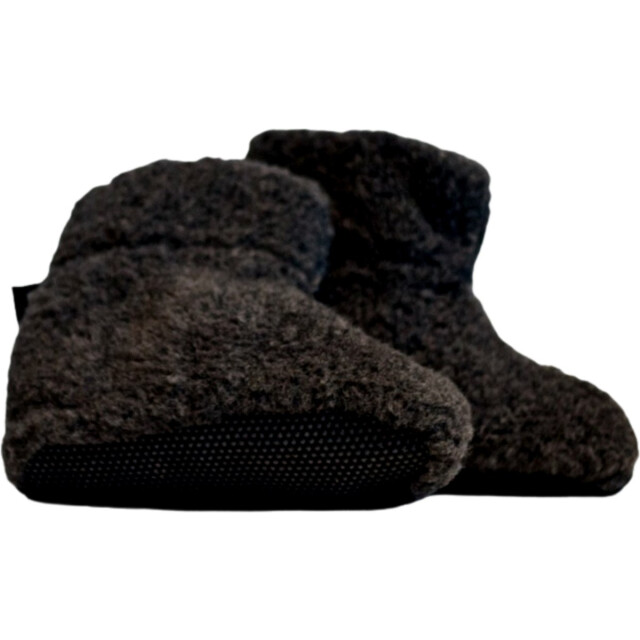 Norway Sloffen Norway merino schapenwollen sloffen Norway Schapenwollen Sloffen Zwart – Merino Wol Pantoffels voor Heren & Dames large