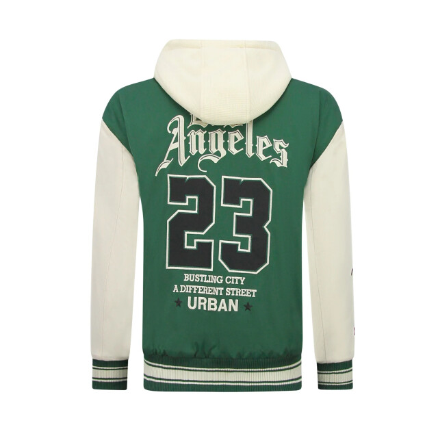 Enos Baseball jas met capuchon oversized bomberjack GI-523 large