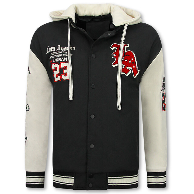 Enos Baseball jas met capuchon oversized bomberjack GI-523 large