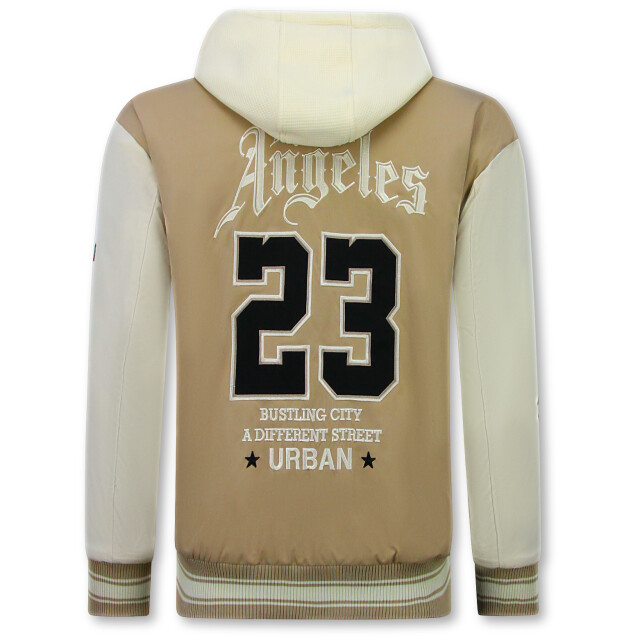 Enos Baseball jas met capuchon oversized bomberjack GI-523 large