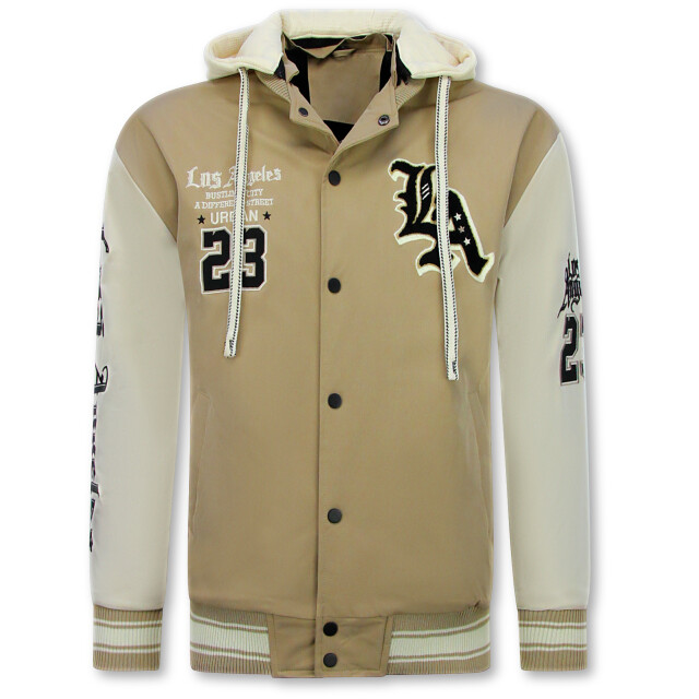 Enos Baseball jas met capuchon oversized bomberjack GI-523 large