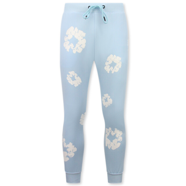 Top-Star Dik geweven trainingspak met bloemenprint all over print bloemenpak FF-5991 large